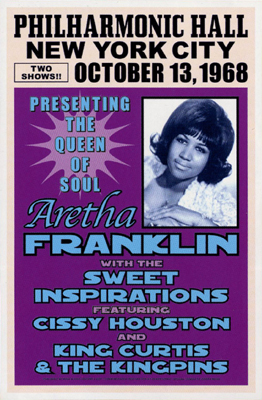 Aretha Franklin, NYC, 1968
