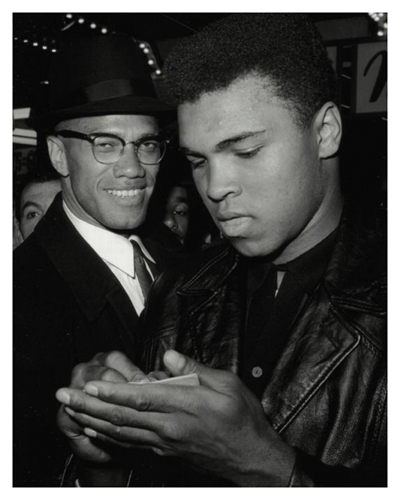 Muhammad Ali and Malcolm X, NYC, March 1, 1964 (mini)