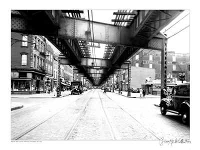Myrtle Avenue, Brooklyn, New York, 1943
