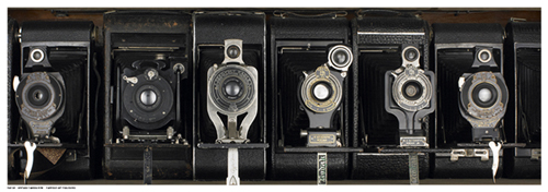 Vintage Camera Row