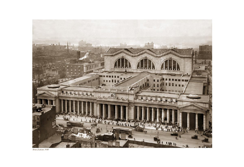 Penn Station, 1910 (sepia)