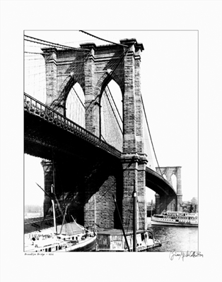 Brooklyn Bridge, New York, 1925