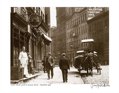 Centre Street North to Broome Street, Manhattan, 1907