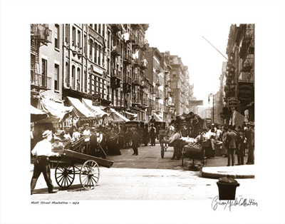 Mott Street, Manhattan, New York, 1907