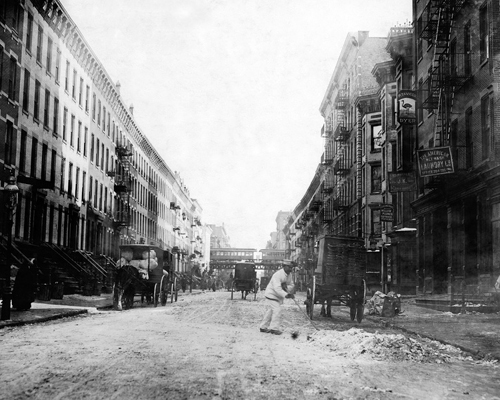107th Street, East from Third Ave, Harlem, 1912